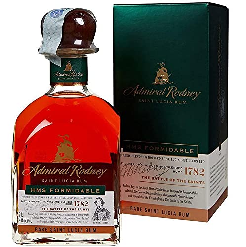 ADMIRAL RODNEY HMS FORMIDABLE 70 CL IN EINER KISTE ADMIRAL RODNEY HMS FORMIDABLE 70 CL IN EINER KISTE von Saint Lucia Distillers