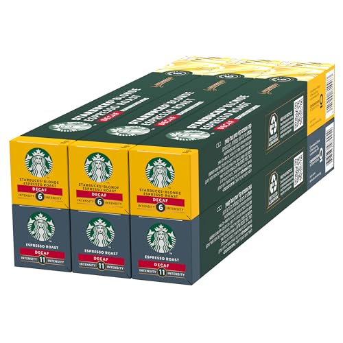 STARBUCKS Entkoffeiniert Explorer Variety Pack by Nespresso, Kaffeekapseln 6 x 10 (60 Kapseln) von STARBUCKS