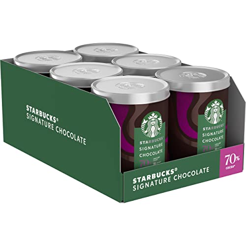 STARBUCKS SIGNATURE CHOCOLATE 70 prozent, 6er Pack (6x300g) von STARBUCKS Signature Chocolate