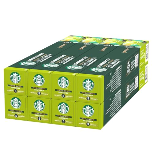 STARBUCKS Single-Origin Guatemala by Nespresso, Helle Röstung, Kaffeekapseln 8 x 10 (80 Kapseln) von STARBUCKS