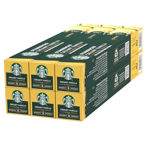 STARBUCKS by Nespresso, Helle Röstung, Vanille Aromatischen Kaffeekapseln 6 x 10 (60 Kapseln) von STARBUCKS