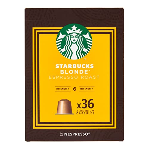 Starbucks Blonde Espresso Roast Big Pack für Nespresso (1 x 36 Kapseln) von STARBUCKS