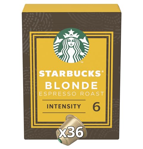 Starbucks Blonde Espresso Roast Big Pack für Nespresso (4 x 36 Kapseln) von STARBUCKS