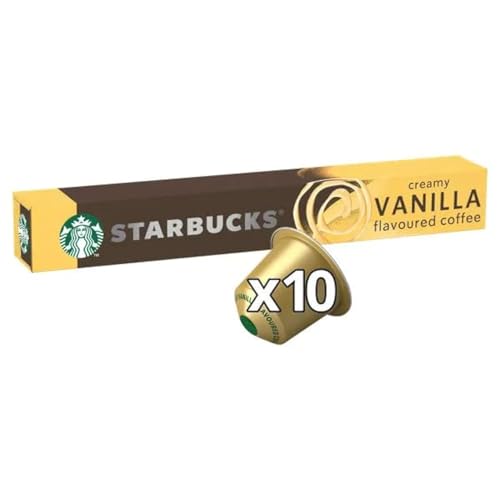 Starbucks By Nespresso Kaffee-Blond mit cremigem Vanillegeschmack, 10 Kapseln, 51 g, Kapsel – 0,07 kg Starbucks By Nespresso Kaffee-Blond mit cremigem Vanillegeschmack, 10 Kapseln, 51 g, Kapsel – 0,07 kg von STARBUCKS