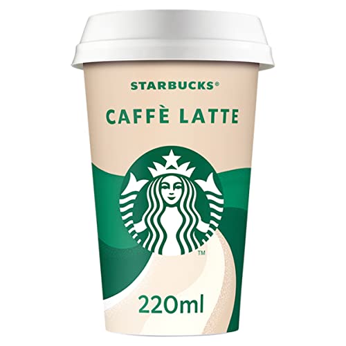 Starbucks Caffe Latte Eiskaffee, 220 ml von STARBUCKS