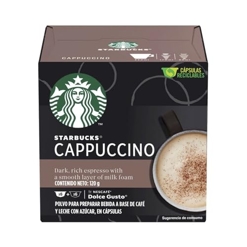 Starbucks - Cappuccino by Nescafé Dolce Gusto - 12 Kapseln von STARBUCKS