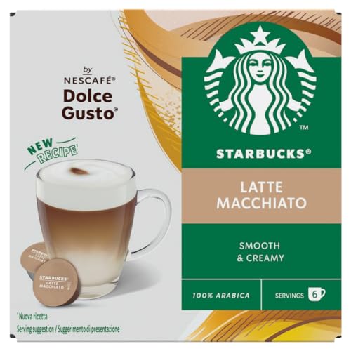 Starbucks Latte Macchiato by Nescafé Dolce Gusto 12 Kapseln (12 Stk) von Starbucks