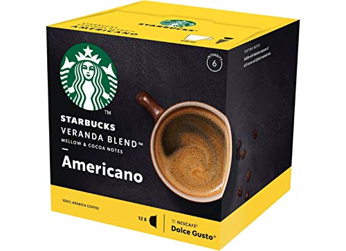 Starbucks Dolce Gusto Kompatible Kapseln (Veranda Blend - Americano, 12 Kapseln) von STARBUCKS