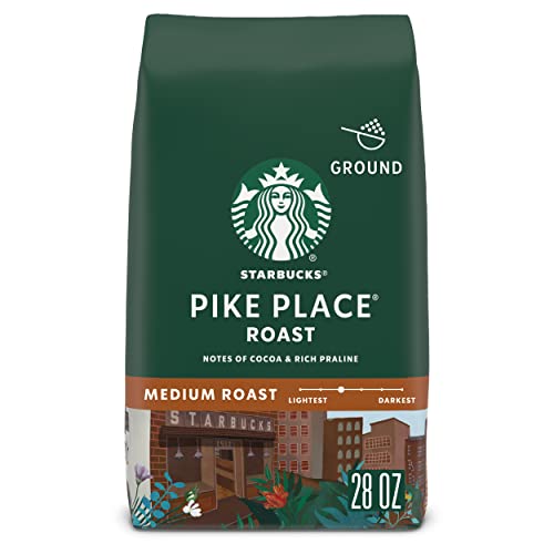 Starbucks Ground Coffee—Medium Roast Coffee—Pike Place Roast—100% Arabica—1 bag (28 oz) von STARBUCKS