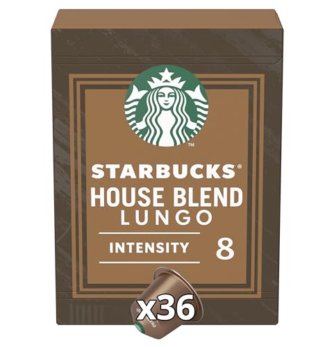Starbucks House Blend Lungo Big Pack für Nespresso (4 x 36 Kapseln) von STARBUCKS