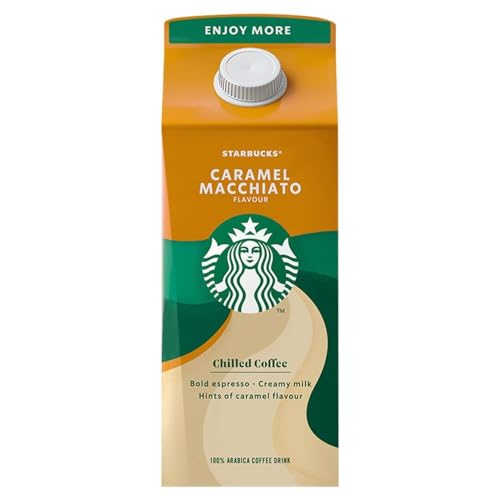 Starbucks Multiserve Caffe Latte Eiskaffee, 750 ml von STARBUCKS