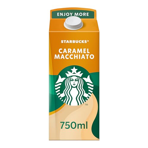 Starbucks Multiserve Caffe Latte Eiskaffee, 750 ml von STARBUCKS