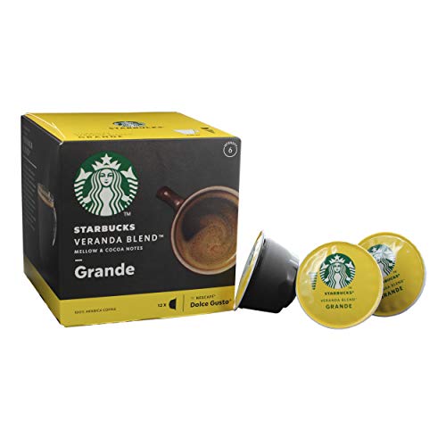 Starbucks Nescaf? Dolce Gusto Veranda Blend Grande, Kaffee, Kaffeekapseln, R?stkaffee, 12 Kapseln von STARBUCKS
