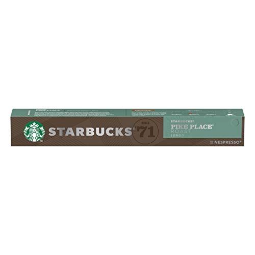Starbucks - Pike Place Roast Lungo Kaffee - Box 10 Kapseln 53 gr von STARBUCKS