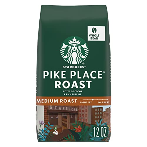 Starbucks Pike Place Roast Mittelgroßer Gerösteter Bohnenkaffee, 340 Gramm Beutel von STARBUCKS