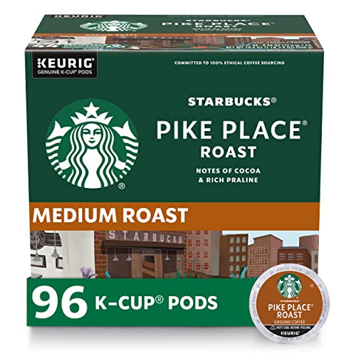 Starbucks Pike Place Torrefaction, K Cups, 96 Count von Starbucks