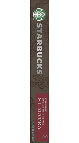 Starbucks Sumatra Espresso by Nespresso - Kaffeekapseln - 10 Stück von STARBUCKS