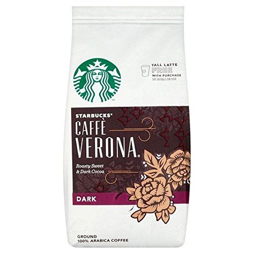 Starbucks Verona Kaffeemischung Boden 200G - Packung mit 2 von STARBUCKS