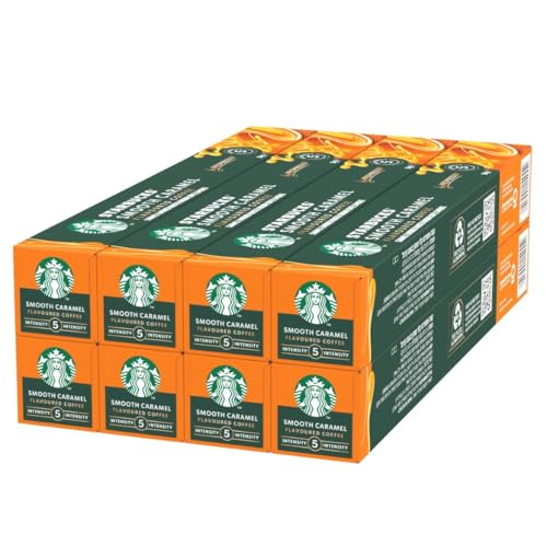 STARBUCKS by Nespresso, Helle Röstung, Karamell Aromatischen Kaffeekapseln 8 x 10 (80 Kapseln) von STARBUCKS