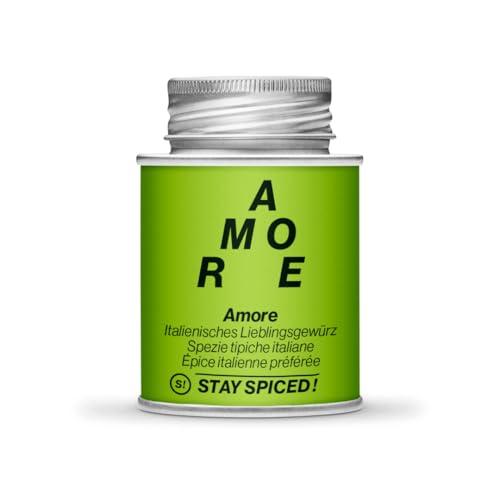 STAY SPICED ! Amore Pesce Pollo & Vitello I Fisch-Huhn-Kalb Gewürz I Füllgewicht 70g | Verpackt mit viel Amore in 170ml Schraubdose aus Weißblech zu 100% recyclebar… von STAY SPICED!