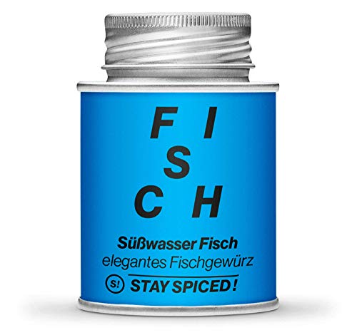 Fisch Gewürz von STAY SPICED ! BBQ Gewürz Für Süsswasser Fische I Grillgewürz I Marinade I 170 ml Weißblechdose Fisch Gewürz von STAY SPICED ! BBQ Gewürz Für Süsswasser Fische I Grillgewürz I Marinade I 170 ml Weißblechdose von stay spiced!