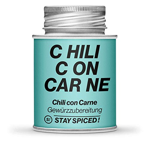 STAY SPICED ! Chili con Carne Gewürzzubereitung | Verpackt in 170 ml Schraubdose von stay spiced!