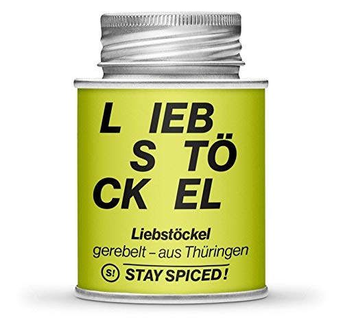 Maggiekraut von STAY SPICED ! I Originales Liebstöckel Gewürz aus Thüringen für Suppen, Eintöpfe und Saucen aller Art I 170 ml in Weißblechdose von stay spiced!