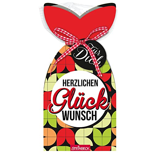 Fruchtgummi GLÜCKWUNSCH STEINBECK 100g Glück Geschenk Geburtstag Marienkäfer Prüfung Abitur süß Mitgebsel Führerschein Hauseinzug Fruchtgummi GLÜCKWUNSCH STEINBECK 100g Glück Geschenk Geburtstag Marienkäfer Prüfung Abitur süß Mitgebsel Führerschein Hauseinzug von STEINBECK