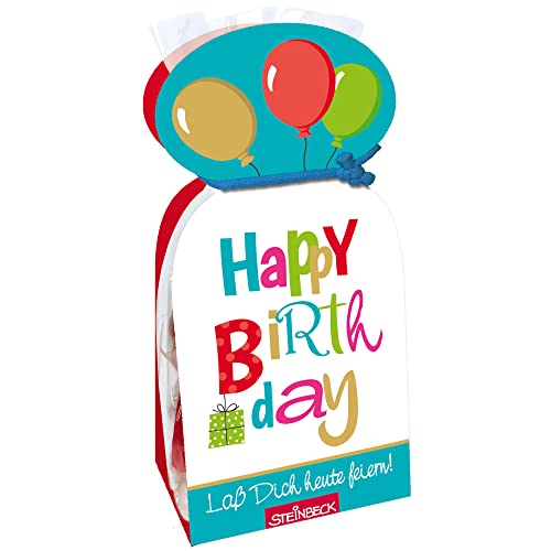 STEINBECK - Happy Birthday - Rocks-Bonbons 40g - Geschenk Ballons Geburtstag Glückwünsch Geburtstagsgrüße STEINBECK - Happy Birthday - Rocks-Bonbons 40g - Geschenk Ballons Geburtstag Glückwünsch Geburtstagsgrüße von STEINBECK