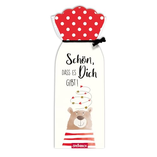 STEINBECK Bonbons 50g - Schön, dass es Dich gibt! - Geschenk Freundschaft Liebe Bär STEINBECK Bonbons 50g - Schön, dass es Dich gibt! - Geschenk Freundschaft Liebe Bär von STEINBECK