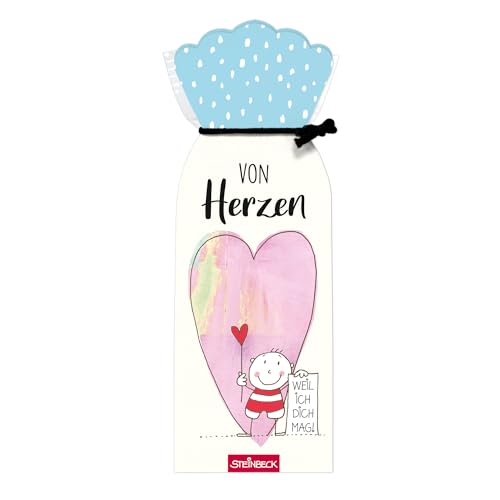 STEINBECK Bonbons 50g - Von Herzen weil ich Dich mag! - Geschenk Liebe Freundschaft Herz STEINBECK Bonbons 50g - Von Herzen weil ich Dich mag! - Geschenk Liebe Freundschaft Herz von STEINBECK
