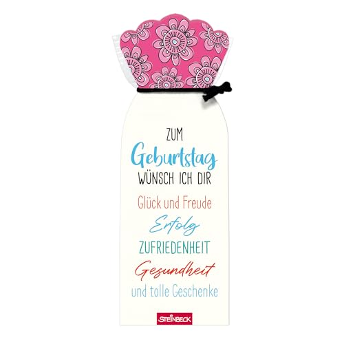 STEINBECK Bonbons 50g - Zum Geburtstag wünsch ich dir Glück und Freude Erfolg Zufriedenheit Gesundheit und tolle Geschenke - Glückwunsch Blumen STEINBECK Bonbons 50g - Zum Geburtstag wünsch ich dir Glück und Freude Erfolg Zufriedenheit Gesundheit und tolle Geschenke - Glückwunsch Blumen von STEINBECK