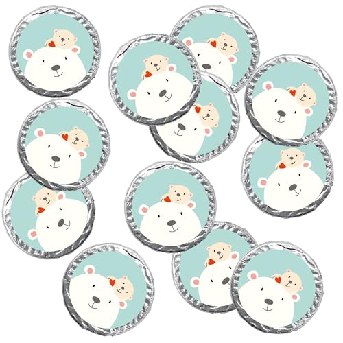 STEINBECK Geburt - Schokolade-Taler 12 Stück Geschenk Baby Babyshower Nachwuchs Schwandgerschaft Tisch-Dekoration STEINBECK Geburt - Schokolade-Taler 12 Stück Geschenk Baby Babyshower Nachwuchs Schwandgerschaft Tisch-Dekoration von STEINBECK