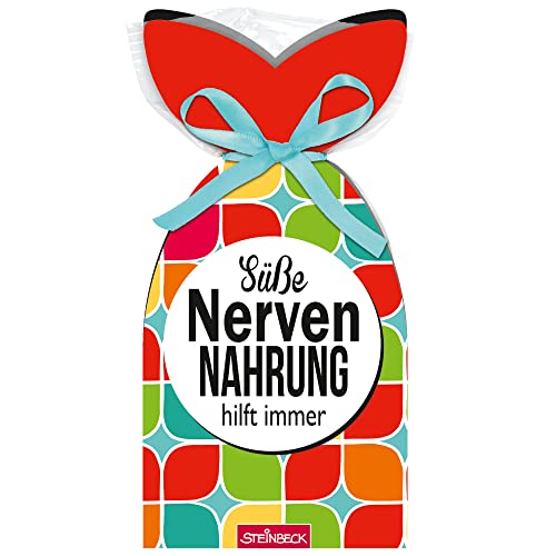STEINBECK Prüfung Geschenk-Fruchtgummi - Nervennahrung - Frustabbau Nervenschoner Stresskiller Geschenk Prüfung Stress STEINBECK Prüfung Geschenk-Fruchtgummi - Nervennahrung - Frustabbau Nervenschoner Stresskiller Geschenk Prüfung Stress von STEINBECK