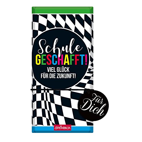 STEINBECK Prüfung Geschenk-Schokolade 100g Tafel Glückwunsch Schule bestanden geschafft STEINBECK Prüfung Geschenk-Schokolade 100g Tafel Glückwunsch Schule bestanden geschafft von STEINBECK