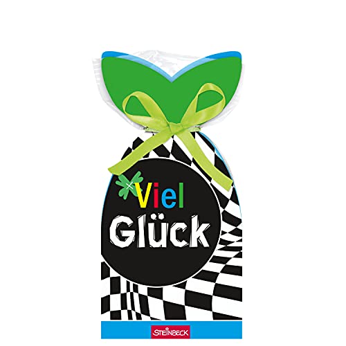 STEINBECK Viel Glück 100g Fruchtgummi Geschenk Prüfung Schule Abschluss Abitur Führerschein Mitbringsel Kleiner Glücksbringer STEINBECK Viel Glück 100g Fruchtgummi Geschenk Prüfung Schule Abschluss Abitur Führerschein Mitbringsel Kleiner Glücksbringer von STEINBECK