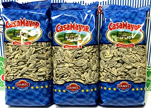 24 x 250 g Casa Mayor Sti geröstete Sonnenblumenkerne gesalzen Snack geröstet 24 x 250 g Casa Mayor Sti geröstete Sonnenblumenkerne gesalzen Snack geröstet von dakomyo