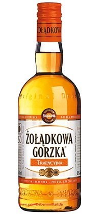 Polnischer Traditions Wodka Polnischer Wodka Zoladkowa Gorzka Polska Wodka 0,7 Liter von STOCK