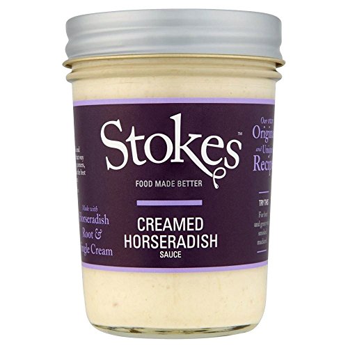 Stokes Creamed Meerrettichsauce (220g) - Packung mit 6 von STOKES