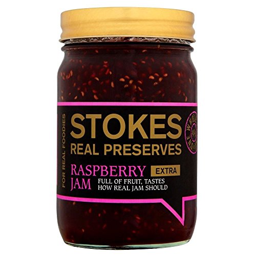 Stokes Raspberry Jam (454g) - Packung mit 2 von STOKES