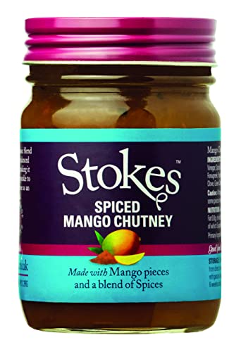 Stokes Mango Chutney, fruchtig süß im Geschmack mit erfrischendem Mangoaroma & exotischer Currynote 1x 270g Stokes Mango Chutney, fruchtig süß im Geschmack mit erfrischendem Mangoaroma & exotischer Currynote 1x 270g von STOKES