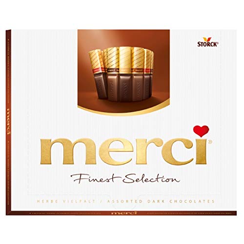 Merci Finest Selection Herbe Vielfalt Schokoladengenuss 250g 5er Pack von STORCK KG