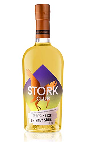 Stork Club Whiskey Sour Liqueur (1 x 700ml außergewöhnlicher Whiskey-Sour Cocktail) von STORK CLUB