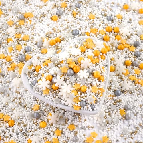 STREUSEL GLÜCK Weihnachtsstern 40g gold silber weiss Sterne Schneeflocken Zuckerstreusel Weihnachten Tortendeko Torte Cupcakes Muffins Christmas Plätzchen STREUSEL GLÜCK Weihnachtsstern 40g gold silber weiss Sterne Schneeflocken Zuckerstreusel Weihnachten Tortendeko Torte Cupcakes Muffins Christmas Plätzchen von STREUSEL GLÜCK wir streuseln Liebe