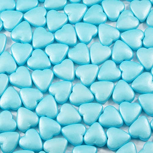 Streusel Glück Zuckerherzen Liebe blau hellblau pearl 180g - Zuckerstreusel Sprinkles Herzen Zucker Zuckerdekor Deko für Torten Kuchen Cupcakes Muffins Geburtstag Hochzeit Weihnachten Streusel Glück Zuckerherzen Liebe blau hellblau pearl 180g - Zuckerstreusel Sprinkles Herzen Zucker Zuckerdekor Deko für Torten Kuchen Cupcakes Muffins Geburtstag Hochzeit Weihnachten von STREUSEL GLÜCK wir streuseln Liebe