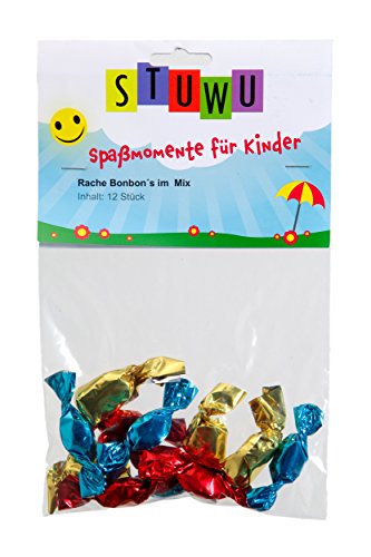 STUWU® - 12 x Rachebonbon´s im Mix- Knoblauch, Pfeffer ect. - Igitt !!!!! von STUWU