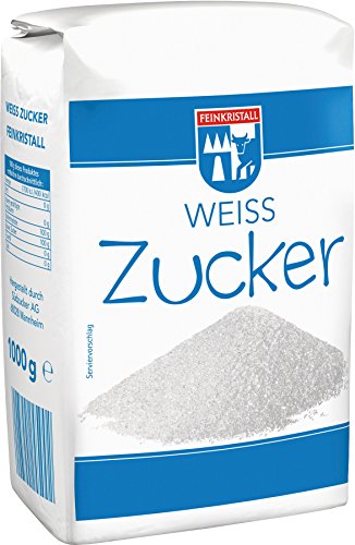 Südzucker Feinkristall Zucker, 5er Pack (5 x 1 kg) von Südzucker
