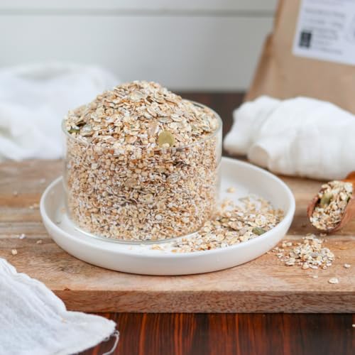 süssundclever.de® Bio Basis Müsli | 1,0 kg | ohne Zuckerzusatz | mit Quinoa, Amaranth und Kürbiskernen | ökologisch-nachhaltig abgepackt von SÜSSUNDCLEVER.DE est 2016
