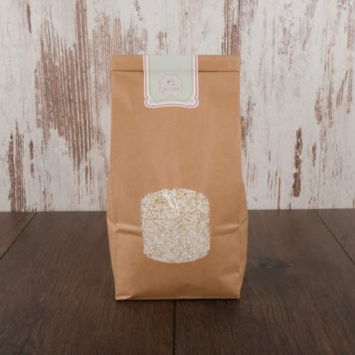 süssundclever.de® Bio Buchweizengrütze | 1,0 kg | aus Deutschland | Buckwheat OATS | plastikfrei und ökologisch-nachhaltig abgepackt von SÜSSUNDCLEVER.DE est 2016