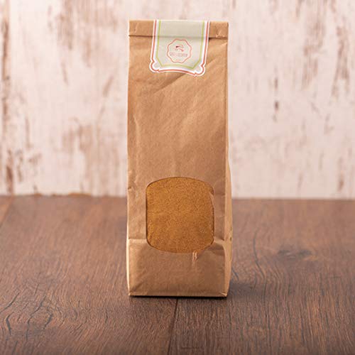 süssundclever.de® Bio Hagebuttenpulver | 1 kg | Premium Qualität | Rohkost | plastikfrei und ökologisch-nachhaltig abgepackt von SÜSSUNDCLEVER.DE est 2016